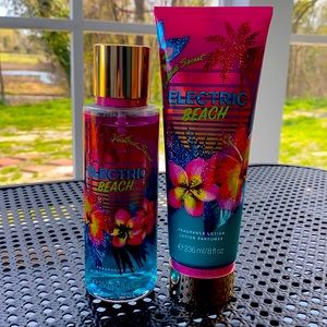 Electric Beach Victoria’s Secret spray and lotion